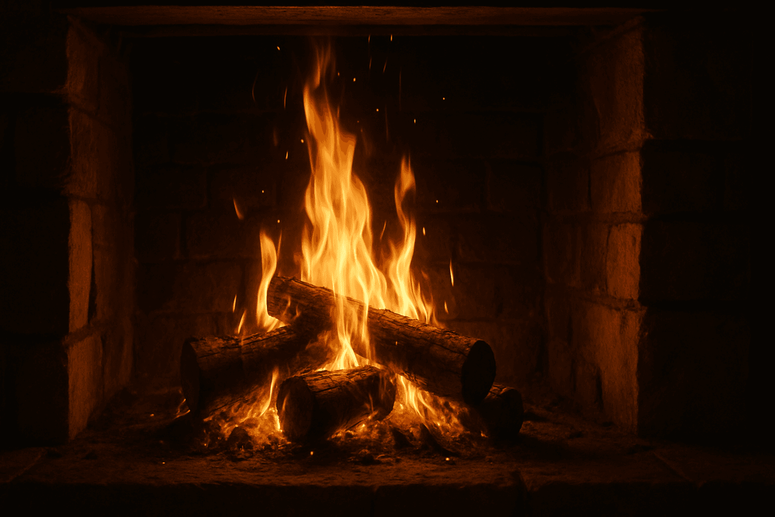 Crackling Fire