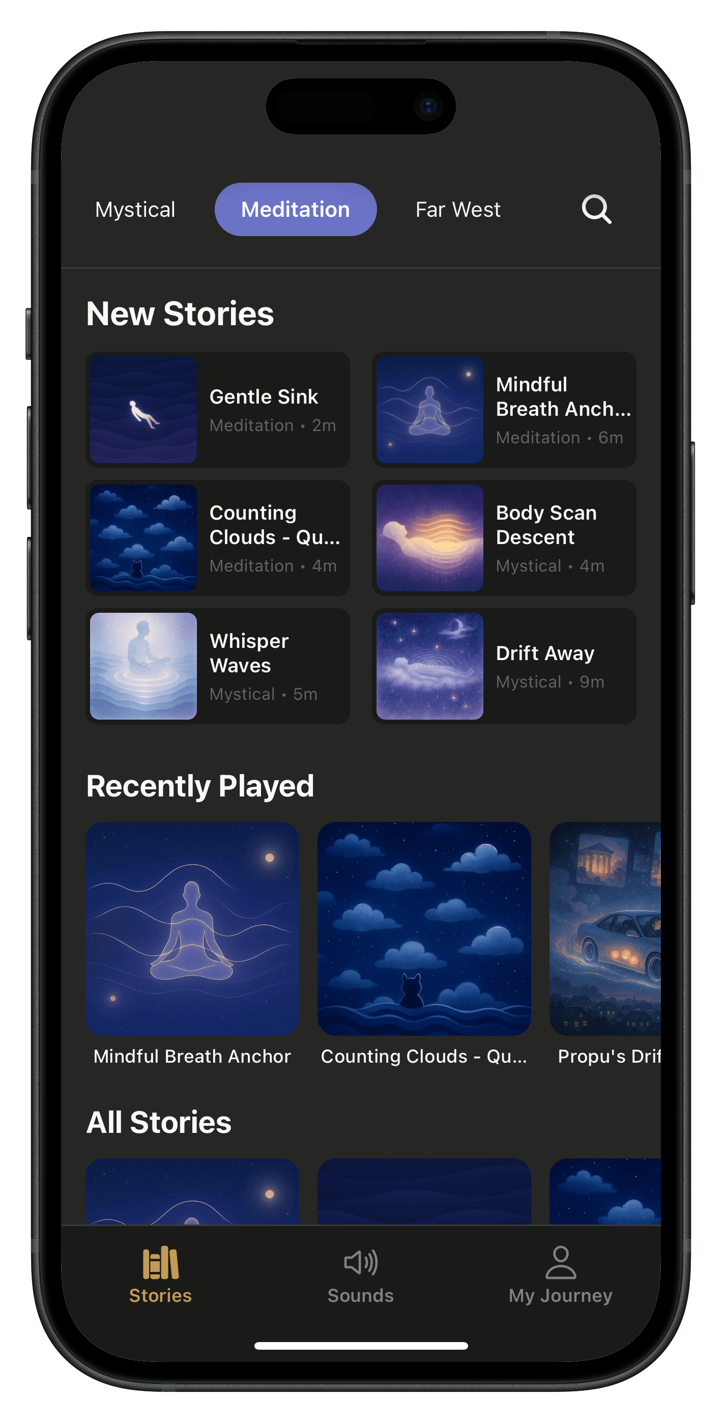 Meditation Interface